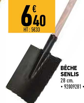 beche senlis 28 cm