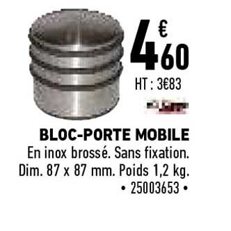 bloc-porte mobile