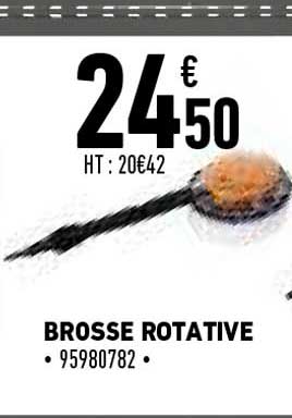 Brosse Rotative