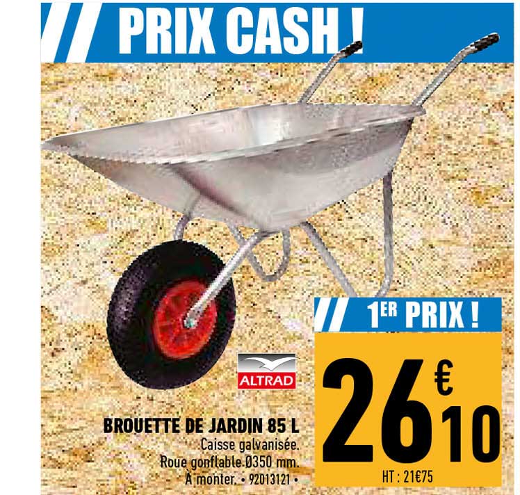 Brouette De Jardin 85 L Altrad