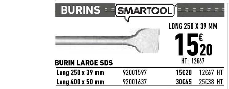 burin large sds smartool