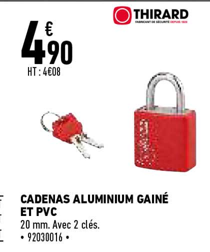cadenas aluminium gainé et pvc thirard