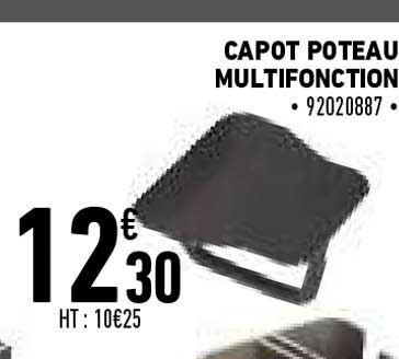capot poteau multifonction
