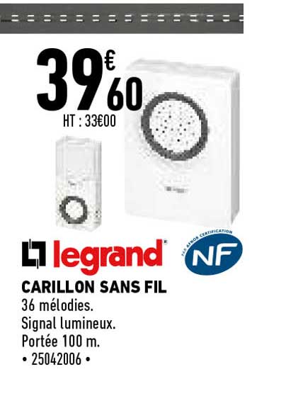 carillon sans fil legrand