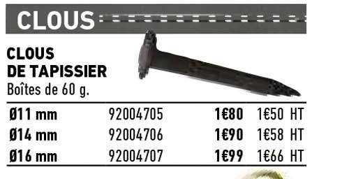 clous de tapissier