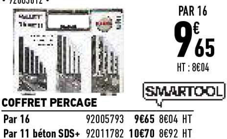 coffret perçage smartool