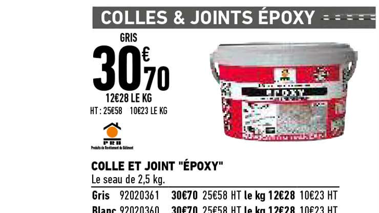 colle et joint "epoxy"