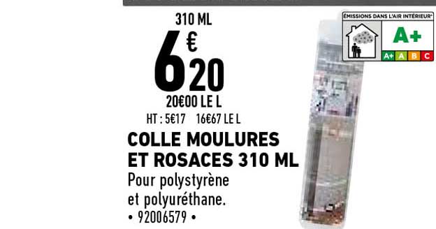 Colle Moulures Et Rosaces 310 Ml
