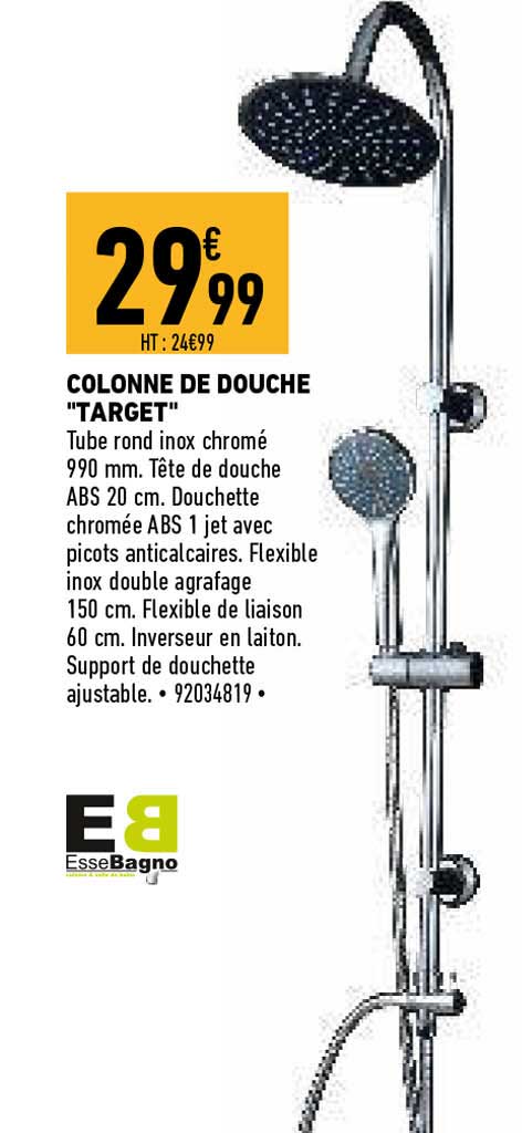 colonne de douche "target"