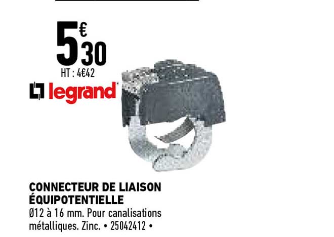 connecteur de liaison équipotentielle