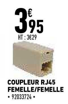 coupleur rj45 femelle-femelle