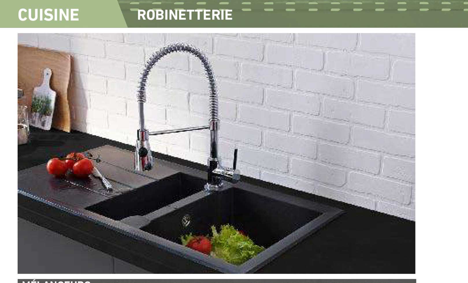 cuisine : robinetterie