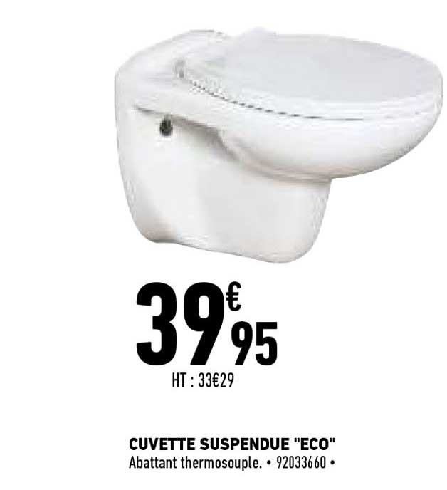 cuvette suspendu "eco"