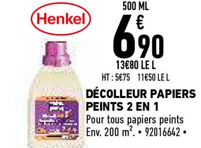 decolleur papiers peints 2 en 1