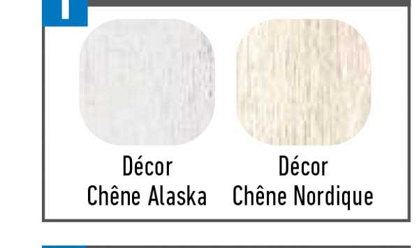 décor chêne alaska, décor chêne nordique