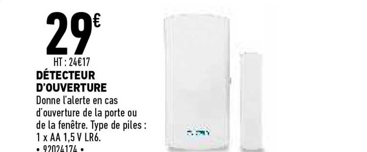 détecteur d'ouverture