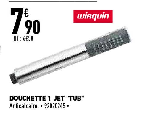 douchette 1 jet "tub"