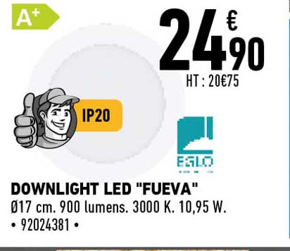 eglo downlight led "fueva"