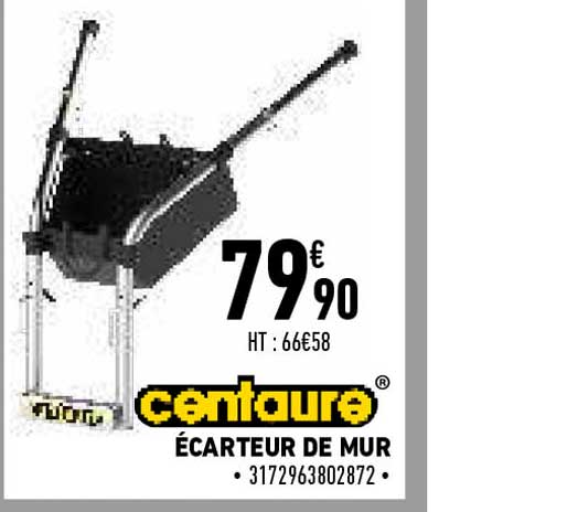 écarteur de mur centaure