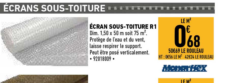 écran sous-toiture r1