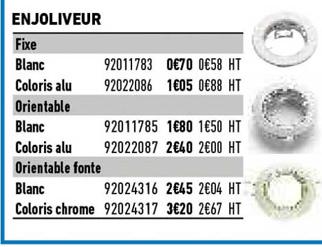 enjoliveur fixe