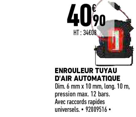 enrouleur tuyau d'air automatique