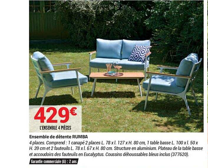 ensemble de détente rumba