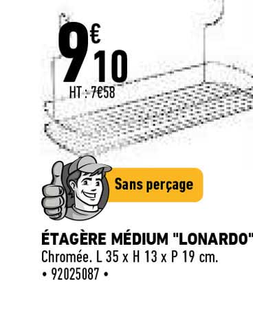Etagere Medium "lonardo"