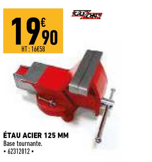 étau acier 125 mm go-on!