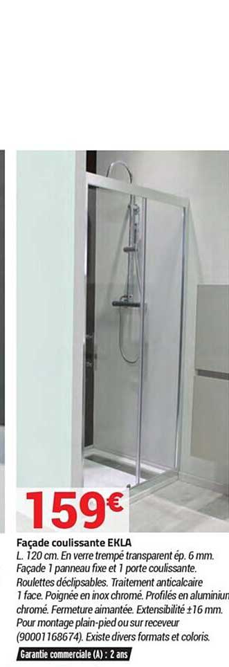 façade coulissante ekla
