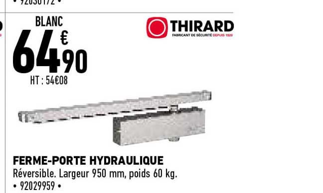 ferme-porte hydraulique thirard