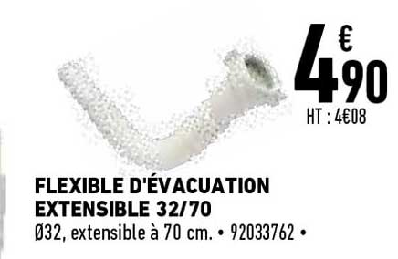 Flexible D'évacuation Extensible 32-70