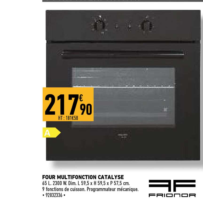 four multifonction catalyse frionor