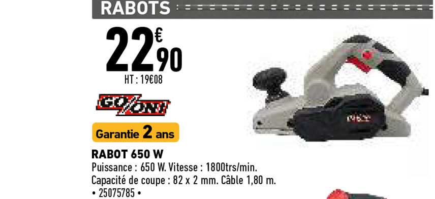 Go On! Rabot 650 W