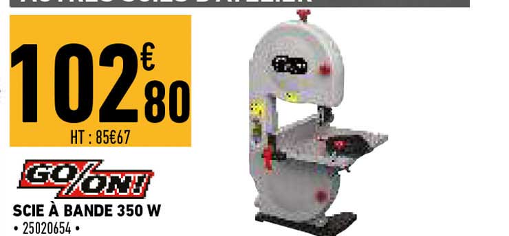 Go-on! Scie A Bande 350 W