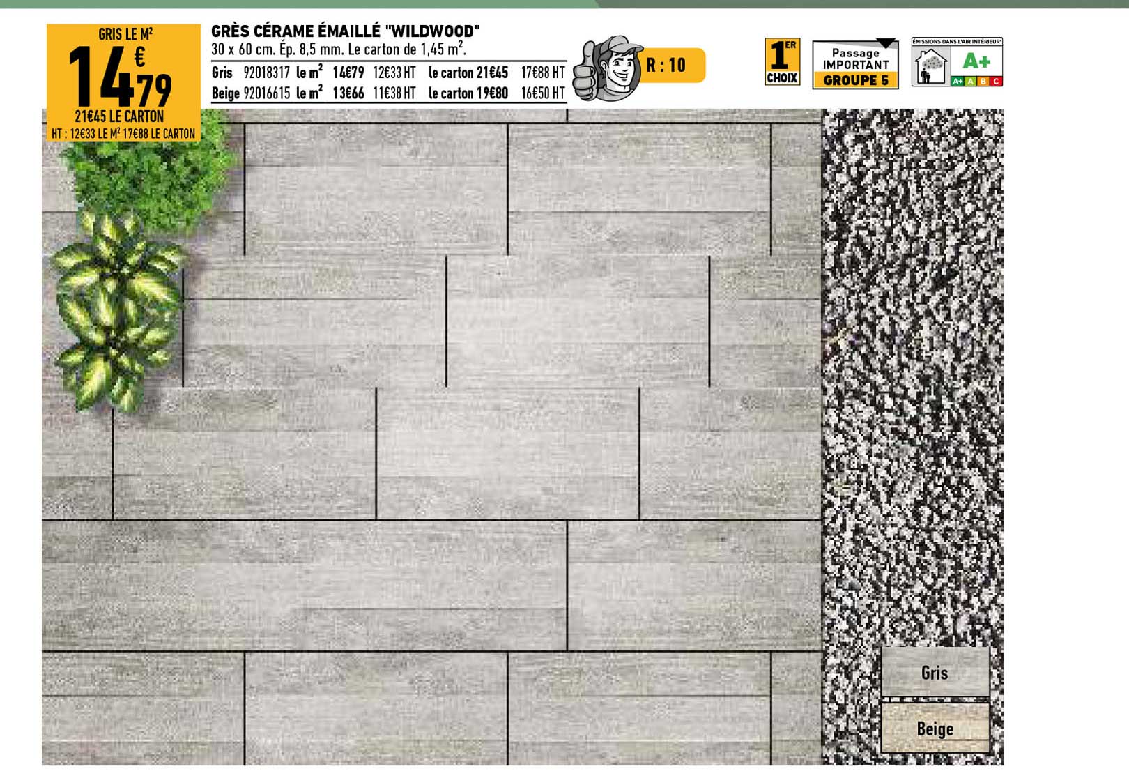 grès cérame émaillé "wildwood"