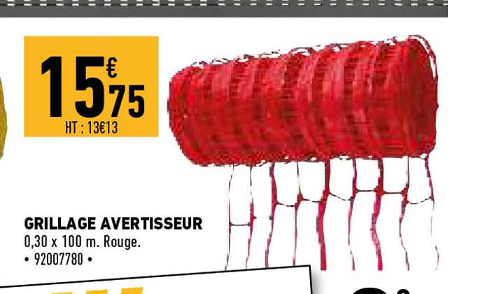 grillage avertisseur