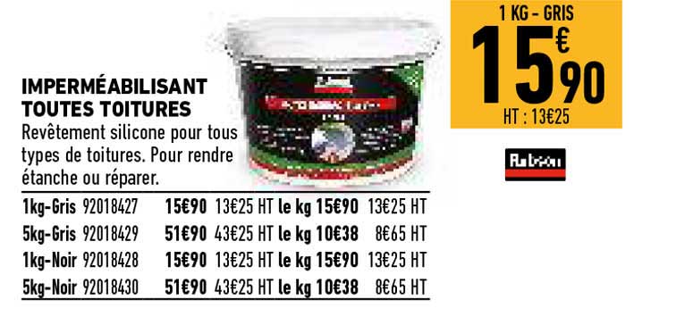 imperméabilisant toutes toitures