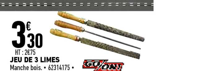 Jeu De 3 Limes