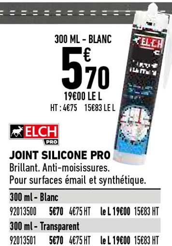 joint silicone pro elch