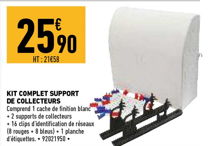 kit complet support de collecteurs
