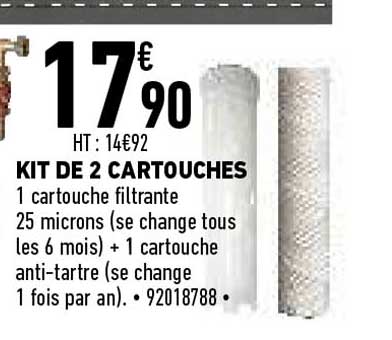 Kit De 2 Cartouches