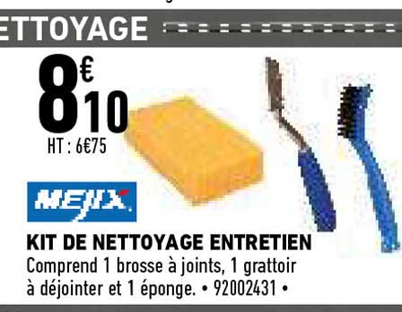 kit de nettoyage entretien mejix