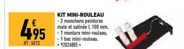 kit mini-rouleau