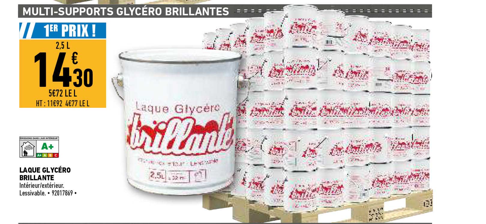 laque glycero brillante