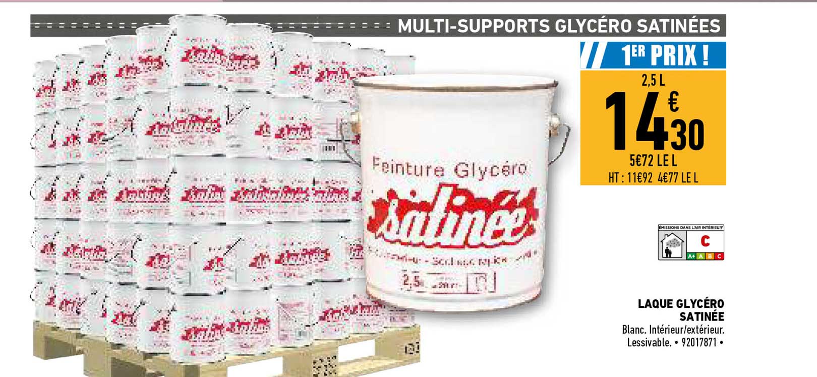 laque glycéro satinée