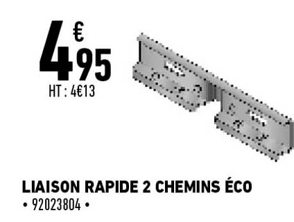 liaison rapide 2 chemins éco