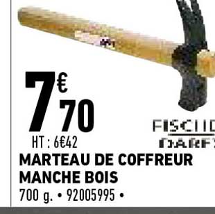 marteau de coffreur manche bois