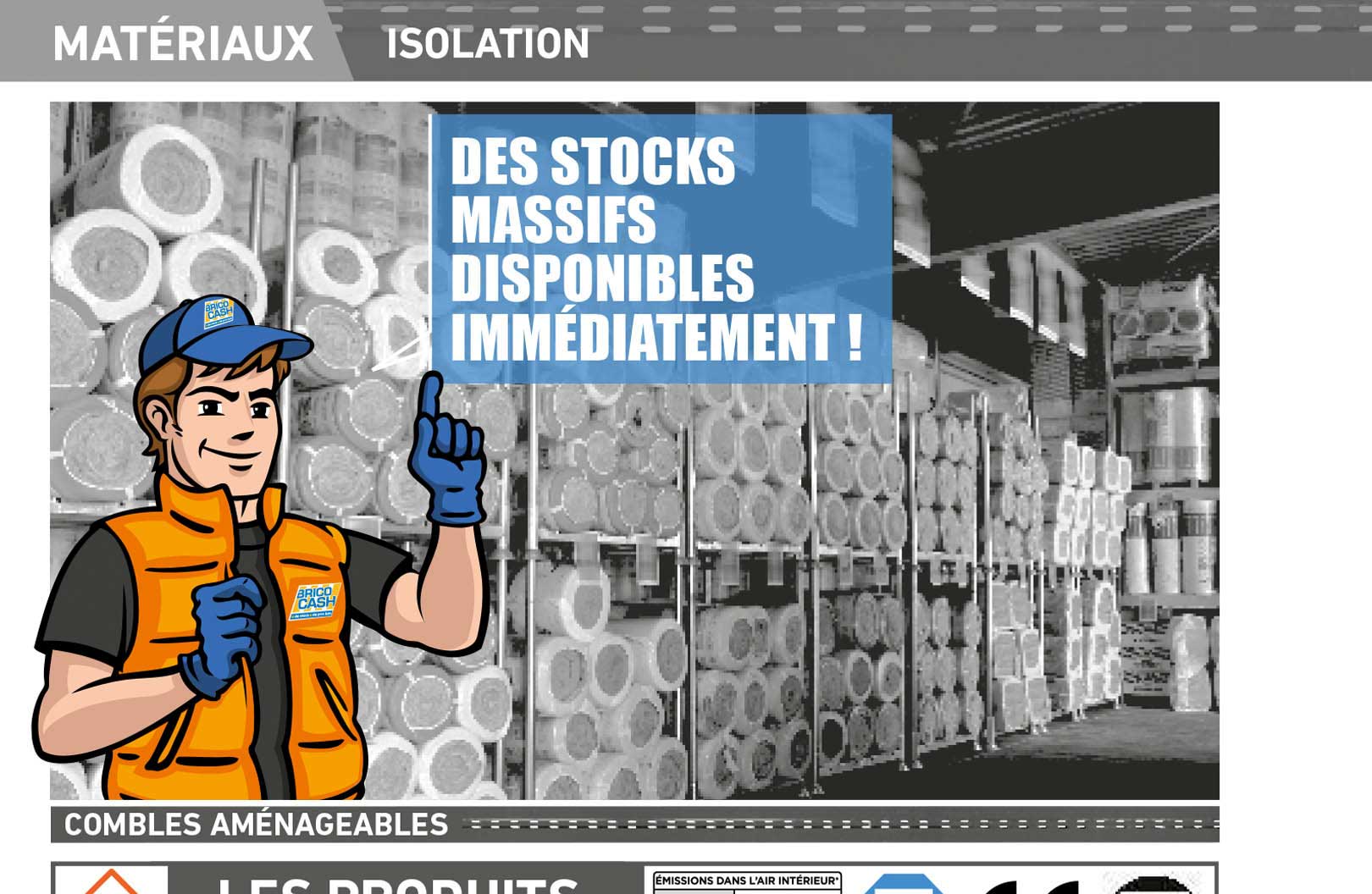 matériaux : isolation