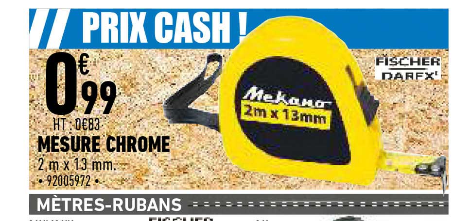 mesure chrome mekano